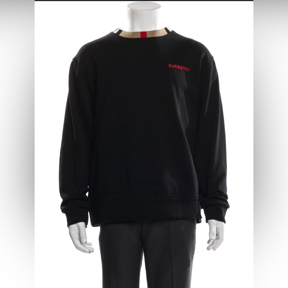 Burberry Black Men's Sweatshirt XL